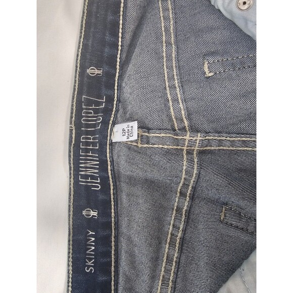 JENNIFER LOPEZ Jeans Women's Skinny Sz 16P Embellished Studded Sparkly - Picture 6 of 6